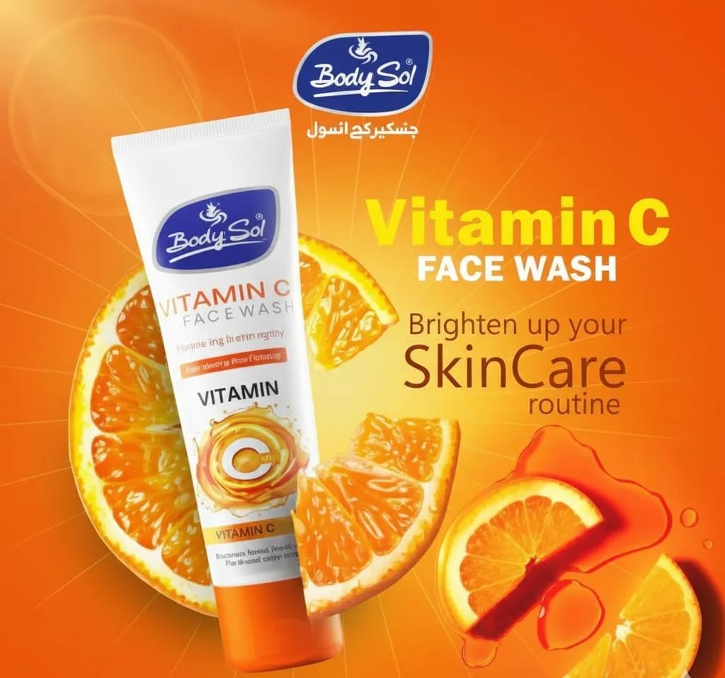 Face Glowing Face Wash For All Skin Type With Vitamin C