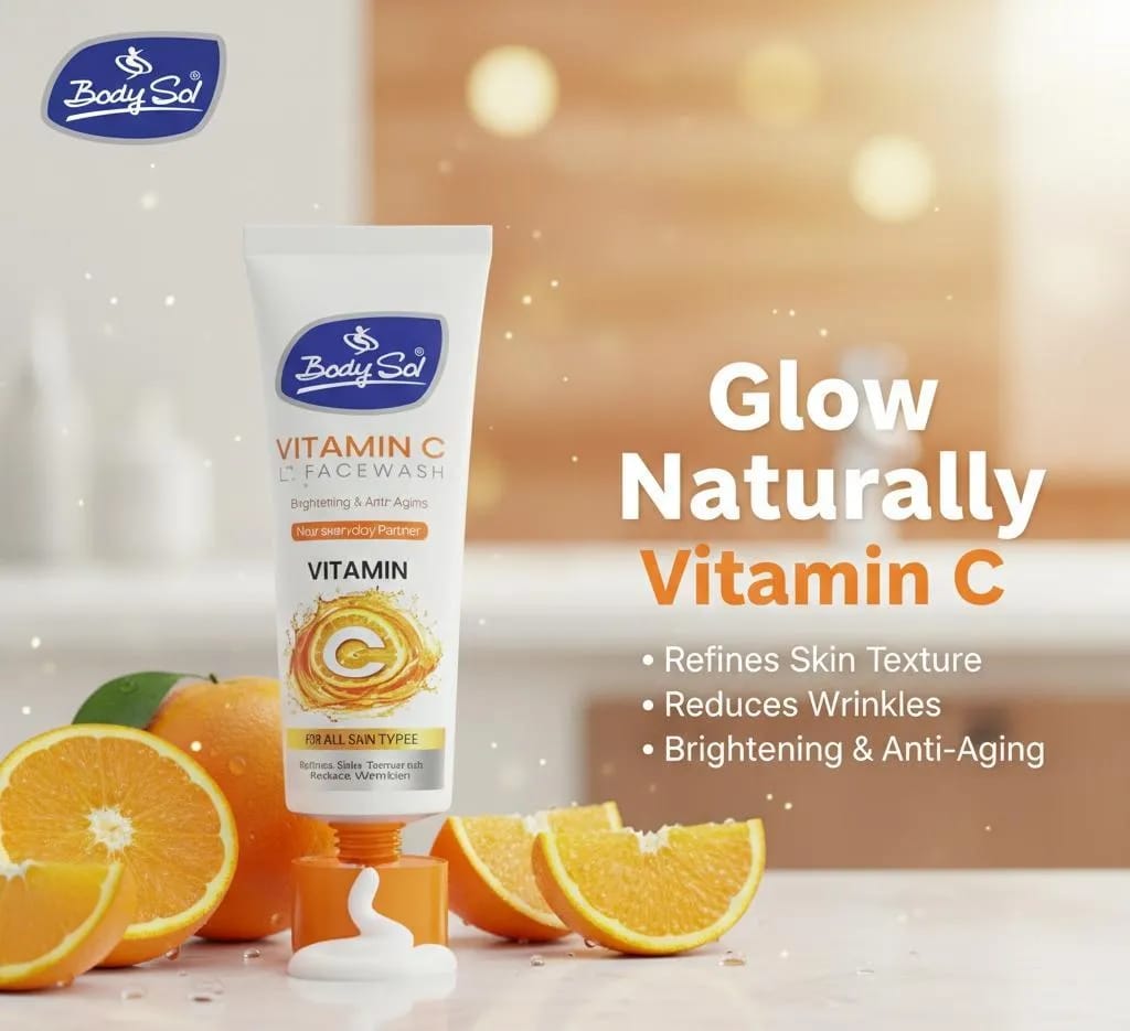 Face Glowing Face Wash For All Skin Type With Vitamin C
